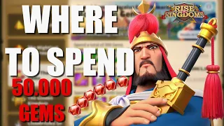 WHERE to spend 50.000 gems during More than gems event as VIP 18 or lower VIP [2022 update] in RoK