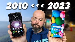 2023 vs. 2010: Using the First Samsung Galaxy S!