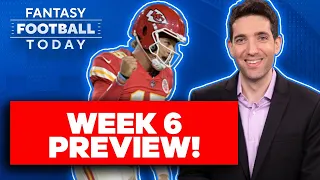 NFL Week 6 Preview: Darrell Henderson Rankings, Mailbag, Injuries! | 2022 Fantasy Football Advice