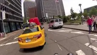 Harley Davidson Forty Eight Cruising Battery of New York City Bx48 Vlog Go Pro