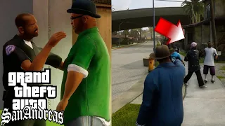 GTA SA - What HAPPENS if YOU go back to GROVE ST after GREEN SABER Mission