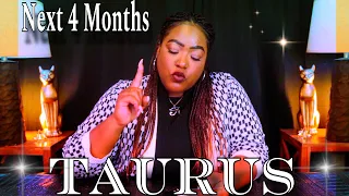 TAURUS - These Things Are Coming for You NEXT 4 Months ☽ Psychic Tarot Prediction ✵ Major Revelation