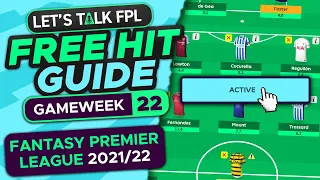 FPL FREE HIT GUIDE GAMEWEEK 22 | Fantasy Premier League tips 2021/22