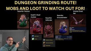 BEST DUNGEON GRINDING ROUTE? MOBS/LOOT to WATCH OUT FOR from 25-40 - Season of Discovery Phase 2