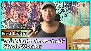 Stevie Wonder- He's Misstra Know It All REACTION & REVIEW