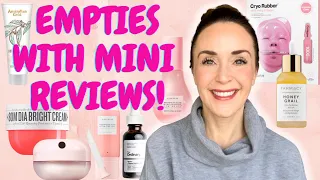 EMPTIES  WITH MINI REVIEWS  SKIN CARE  MAKE UP  BODY CARE  AND HAIR PRODUCTS!