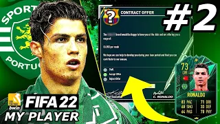 WE RECEIVED A LOAN OFFER?!🤔 - FIFA 22 Ronaldo Player Career Mode EP2