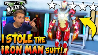 Stealing Iron Man Suit from Stark Mansion 💥 GTA 5 Ironman Mod #GTAVMods #GTA5RealLifeMod #GTA5Mods