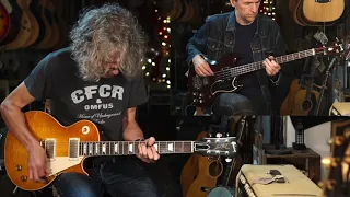 1997 Gibson Les Paul Custom, 2016 Gibson Mike McCready '59, 1967 Gibson EB-3 Demo- Suffragette City