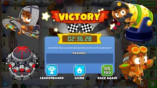 Bloons TD 6 Race Error Not Found in 2:36.28 (PERFECT CLEANUP)