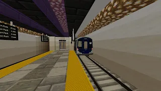 R211T KLR train trip from Cannon Park to Lavender Airport Central in Minecraft