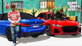 РЕАЛЬНАЯ ЖИЗНЬ В GTA 5 - КУПИЛ САМУЮ НОВУЮ BMW M5 F90 2021! БМВ ПРОТИВ АУДИ НА ТРАССЕ! 🌊ВОТЕР