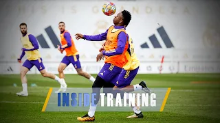 Real Madrid prepare for UCL round of 16 second leg