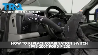 How To Replace Combination Switch 1999-2007 Ford F-250