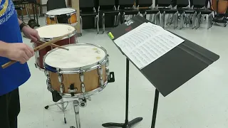 Trojan Horse - Rudimental Snare Solo - John S. Pratt ~ Performed by Rob Rawlings ~