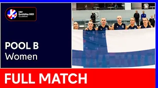 Full Match | Finland vs. Iceland - CEV EuroVolley 2023 Qualifiers