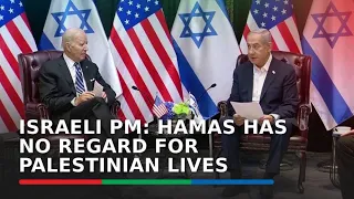 Hamas has no regard for Palestinian lives, Israeli PM tells US president | ABS-CBN News