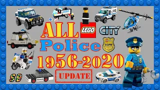 ALL Lego City Police 1956 2020 UPDATE