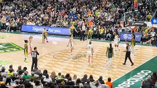 Indiana Fever at Seattle Storm - The Caitlin Clark experience