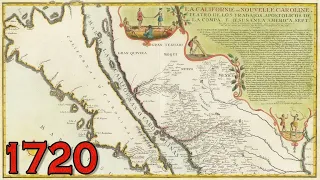 Was California REALLY an Island? [Rare 1720 map]