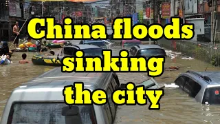China flooding | heavy rain caused severe flooding in China