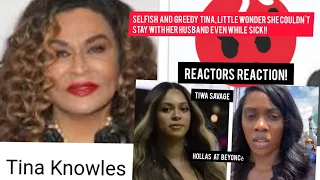 TINA KNOWLES CHE.AP PUBLICITY |REACTORS REACTION|TIWA SAVAGE |AND| BEYONCÉ | KNOWLES