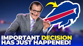 🥳🏈IMPORTANT DECISION HAS JUST HAPPENED! BUFFALO BILLS 2024 NEWS NFL