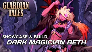 SHOWCASE & BUILD DARK MAGICIAN BETH || GUARDIAN TALES