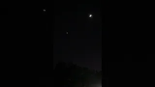 Jupiter in Conjunction with the Moon and a UFO in Florida