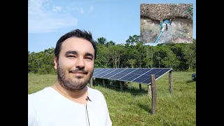 BOMBA SOLAR 2 CV COM 800 METROS DE DISTÂNCIA