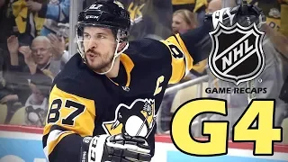 Washington Capitals vs Pittsburgh Penguins. 2018 NHL Playoffs. Round 2. Game 4. 05.03.2018. (HD)