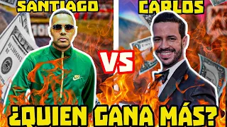 🔥SANTIAGO MATIAS (ALOFOKE) VS CARLOS DURAN 🤑 ¿Quién Gana Más Dinero En Youtube?