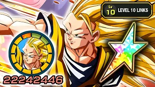 100% NEW AGL SSJ3 ANGEL GOKU LEVEL 10 LINKS SHOWCASE!!! Dragon Ball Z Dokkan Battle