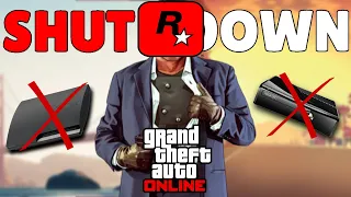 GTA Online SHUT DOWN for PS3 AND XBOX 360!...