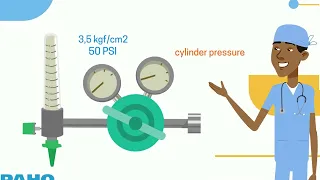 Oxygen flowmeter