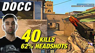 D0cC mirage faceit game (40 kills) CSGO D0cC POV