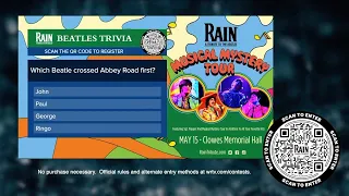 WRTV Indianapolis: Beatles Trivia Interactive Commercial sponsored by Rain: A Tribute to The Beatles