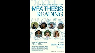 2024 MFA Final Thesis Reading