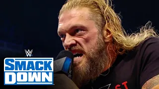 An incensed Edge challenges Seth Rollins to enter Hell in a Cell: SmackDown, Oct. 15, 2021