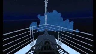 Titanic iceberg collision 3D ship simulator 2008