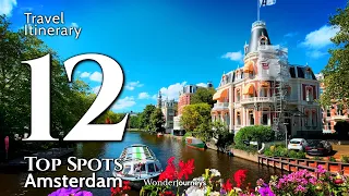 Amsterdam 🇳🇱 Travel Guide • 12 top spots