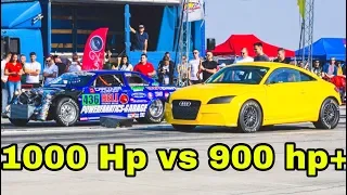 Bmw E30 M5 E34 Engine Turbo 1000 hp vs Audi TT RS 2.0 TFSI 900 hp+ Drag Race Arad 2019