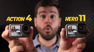 GoPro Killer?! DJI Osmo Action 4 vs GoPro Hero 11! | VERSUS