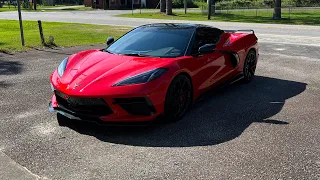 LOUD 2021 C8 Corvette with Corsa XTreme Exhaust and High Flow Cats!