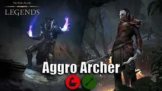 Aggro Archer | Deck Tech/Gameplay (TES Legends)