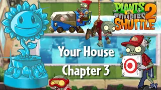 'Your House' Pool levels - Zomboni returns! With a weird Bungee Zombie along | PvZ 2 Shuttle