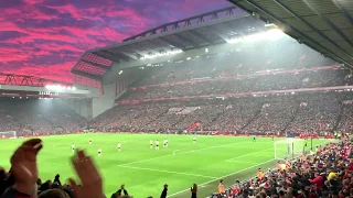 Van Dijk goal against Man U from Trent Corner! Liverpool 2-0 Man U