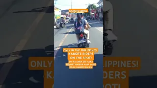 KAMOTE RIDERS ON THE SPOT! ONLY IN THE PHILIPPINES! #rider