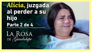 La Rosa de Guadalupe 2/4: Alicia, acusada de homicidio por el aborto de su hija | Un nuevo despertar