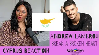 CYPRUS EUROVISION 2023 REACTION | ANDREW LAMBROU - BREAK A BROKEN HEART